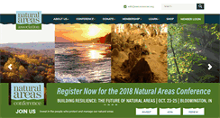 Desktop Screenshot of naturalareas.org